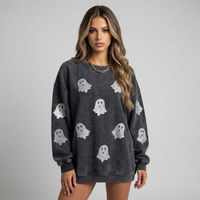 Elara | Women's Oversized Sweatshirt with Relaxed Crewneck & Long Sleeves