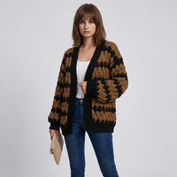 Open-Front Knit Cardigan