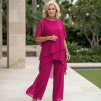 Gwen | Suit with palazzo pants