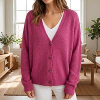 Juliette | V-Neck Button-Front Cardigan with Long Sleeves