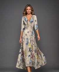 Palm Horizon Ysa | Chic Dress with Floral Print Seaside Fit