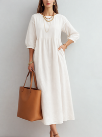 Spring Dress Fit Elegant