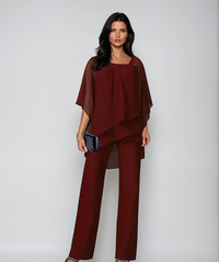 Mariella Flowy Layered Two Piece Set