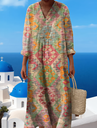 Virginia Warm Breeze Printed Dress