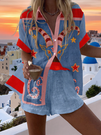 Marjorie Breezy Casual Coord Set