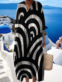 Cynthia Soft Wind Print Dress