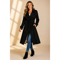 Willa | Classic Trench Coat with Belt