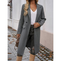 Natalie | Women's Tailored Longline Coat
