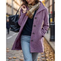 Vivienne | Women's Tailored Turn-Down Collar Coat