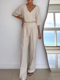 Everyday Linen-Cotton Tracksuit