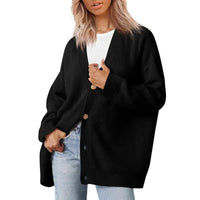 Denise | Cozy Oversized Ribbed Knit Cardigan