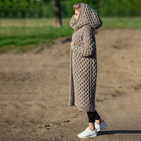 Winona | Long Textured Knit Cardigan for Women