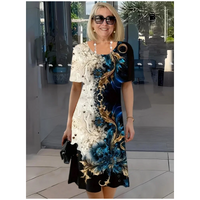 Viviana Dress Printed Relaxed