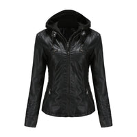 Amelia | Women's Hooded Fitted Zip-Up Jacket