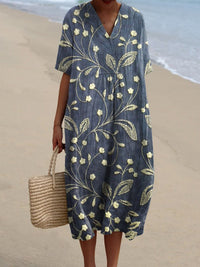 Lieke - Vintage Floral Dress