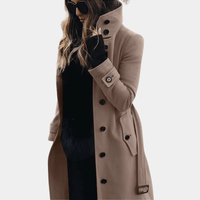 Victoria | Women's Elegant Quilted Trench Coat