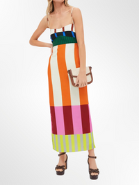 Elsa - Multicolor Long Dress